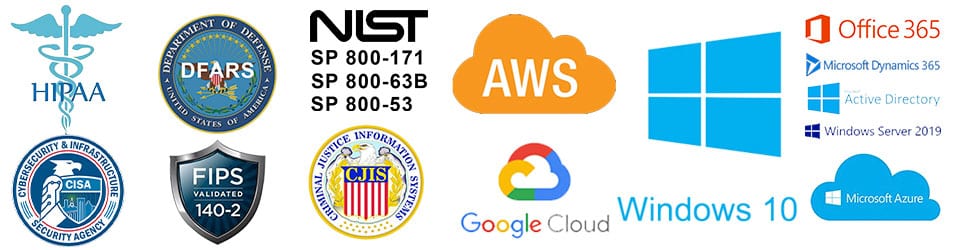 Specification-banner Power LogOn is compliant with many government and industry requirements to eliminate employee-managed passwords.