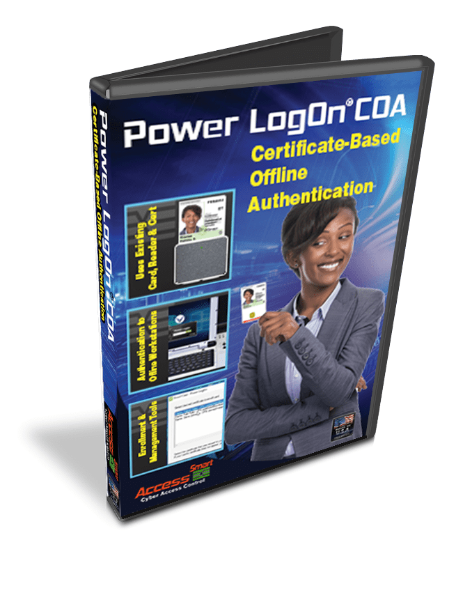 The Power LogOn COA box for Digital Certificate Offline Authentication